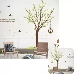 제이커 그래픽스티커 자연 봄봄나무 WBWG149 자작 시트지 셀프인테리어