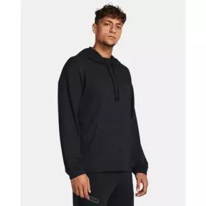 [정품] 언더아머 자켓 운동복 트레이닝복 남성 UA 라이벌 와플 후디 1383108-001