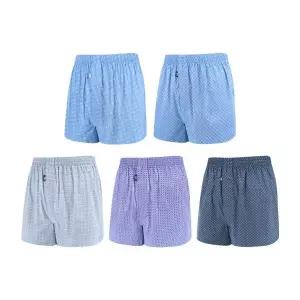 트라이 빅사이즈 남성 최신상 쾌적 프레쉬 순면 트렁크 5종세트 TMT03 1637609