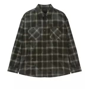 [버커루]남성 플란넬 체크 긴팔 셔츠(B253SH318P)_s