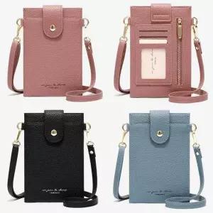 [셀러에이드]이쁜 미니크로스백 목걸이 카드 여행용가방 지갑