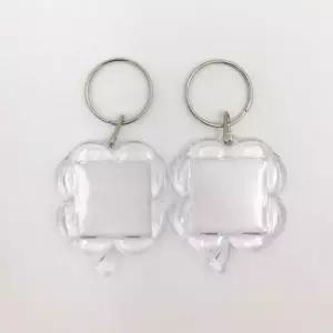 사진 행운 네잎클로버 키링 풍수 행복 액막이 클로버