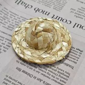 [골드스마일]피규어 인형 선인장 스투키 장식 미니 밀짚모자 중형