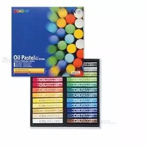 유화 파스텔 24색 컬러 아트 용품 오일 그림 그리기