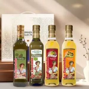 에스파뇰라 유기농 올리브오일 아보카도오일 포도씨유 해바라기유 500ml 4종 선물세트