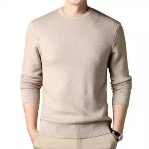 긴팔 무지 크루넥 니트 봄 가을 이너 스웨터 간절기용