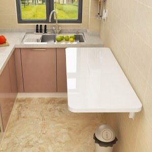 선반 형 식탁 미니멀 주방보조조리대 렌지대 개폐식 책상 틈새 수납형 다목적