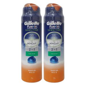 질레트 프로글라이드 2in1 센서티브 면도젤 170gx2개