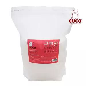 한내음 CUCO 구연산 5kg 베이직 가습기 세척 물때 청소 섬유유연제