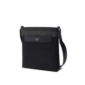 [롯데백화점]닥스 액세서리 LL블랙 로고 부분 체크 크로스백 DBBA4E332