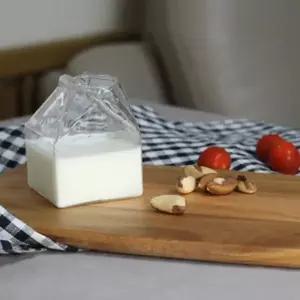 [텐바이텐]하프 파인트 투명 밀크 글라스_우유팩