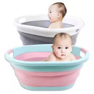 유아용 접이식 욕조 유아욕조 아기욕조 어린이욕조 대형 대야 다용도통 다