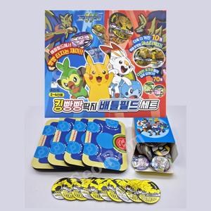 포켓몬스터 딱지세트 킹빵빵딱지 배틀필드세트