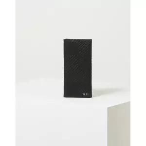 [롯데백화점]닥스 액세서리 LL[선물포장/쇼핑백동봉][GREAT HOUSE CHECK] 블랙 패턴 소가죽 장지갑 DBWA3F2