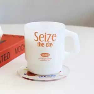 [텐바이텐]Seize 밀크컵 반투명 우유컵 홈카페 250ml