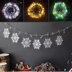 [텐바이텐][헤이스테이]크리스마스 트리용 LED 투명선 전구  30P 50P 100P  3st