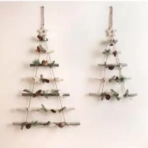 [텐바이텐]북유럽 크리스마스 심플 벽 트리 2size h50cm h70cm