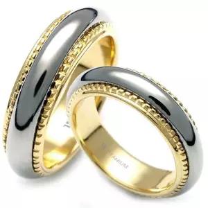 T-515 CO 14K 골드 티타늄 커플링 반지 이니셜무료 무료배송 맞춤제작 평생AS