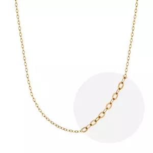 14K 모줄 체인 목걸이 줄 옐로우 골드 1.2mm