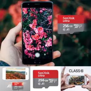 SD 카드 256G 외장 메모리 저장 스마트 폰 자동 오토