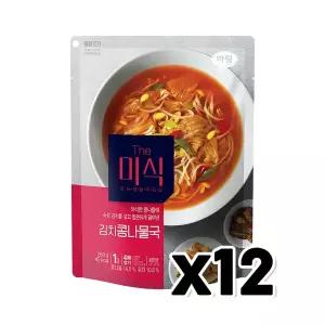 더미식 김치콩나물국 즉석조리식품 350g x 12개