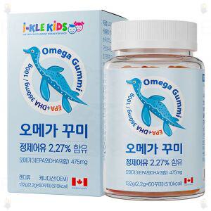 아이클키즈 유아 오메가 꾸미, 60정, 132g, 1개