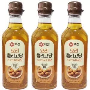 백설 요리 올리고당 700g x 3개 풍부한 식이섬유