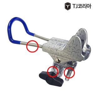 TJ코리아 프리미엄 선상받침대 원투 갯바위 로드 거치대