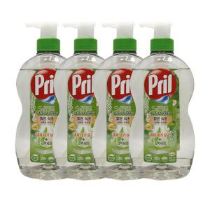 헨켈 프릴 맑은 식초 상쾌한 사과향 700ml 4개 주방세제