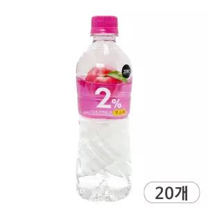 2% 이프로 부족할때 복숭아 제로 500ml x 20개
