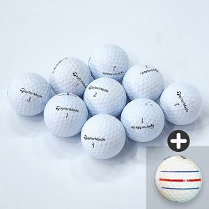 테일러메이드 로스트볼 A+ 2피스 삼선퍼터라인 화이트 20알