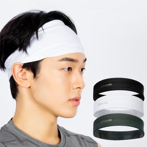 카르닉 쿨 헤어밴드 남성 여성 러닝 운동 스포츠 땀흡수 머리띠 등산 테니스 축구 농구
