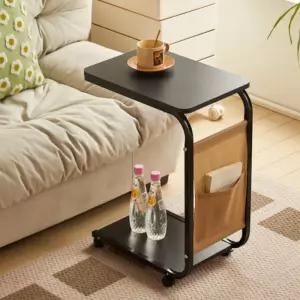 테이블 사이드 침대 쇼파 이동식 미니 보조 간이 2단