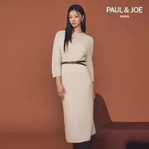 () 울 블렌딩 홀가먼트 니트 원피스