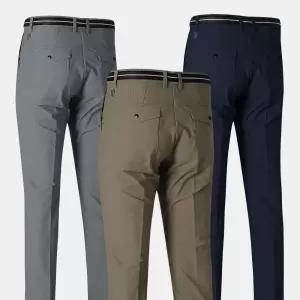 남성 디자인 밴딩 봄 가을 골프 면바지 YPT04 중년