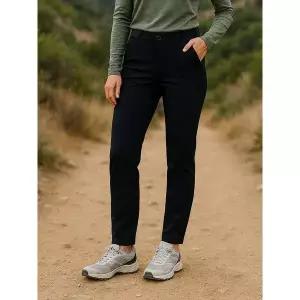 [하프클럽/마운티아]여성 겨울 기모 본딩 팬츠 다크차콜_1MQPNW2506