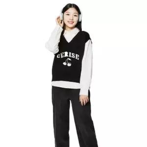 [소이] 세이브존07 베리블랙니트조끼 23W5083 (S42233100)