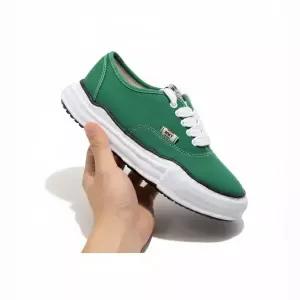 MIHARA YASUHIRO 25FW 베이커 OG 솔 캔버스 로우탑 스니커즈 (A02FW704 CL GREEN)