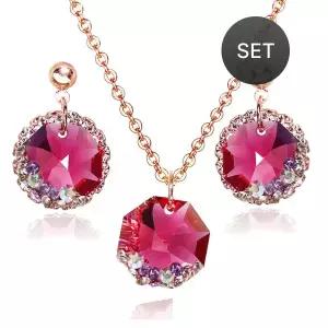 [리즈타라]18k GOLD 3종 루비 레이디 기프트 세트 [주문제작]