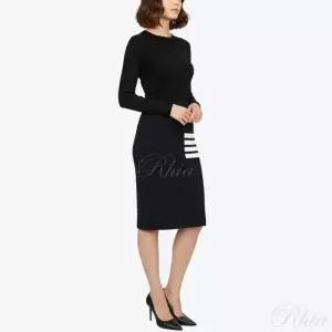 [톰브라운]4바 스트라이프 울 펜슬 스커트 네이비 118788772