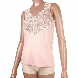 [하프클럽/바풀]바풀 MG 004 여성 런닝 부드럽고 얇은 조끼 런닝 - 광폭레이스 (90100)