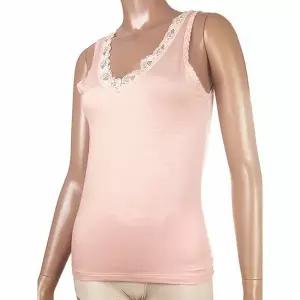 [하프클럽/바풀]바풀 MG 003 여성 런닝 부드럽고 얇은 조끼 런닝 - 세폭레이스 (90100)