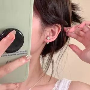 S925 은침 글리터 볼 큐빅 피어싱 4mm 5mm 6mm (WFJ59TJ)