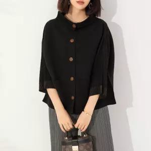 EAMT 여성자켓 셔링 추동 아우터 프렌치 빈티지 스판 가로 폴딩 오버사이즈 싱글 코디 톱 YJ4