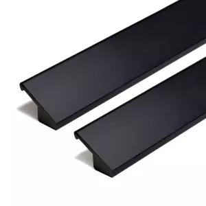 인테리어 세상 테라칸 2구 가구손잡이 블랙 P1000 2개