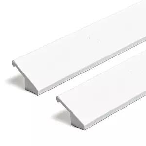 인테리어 세상 테라칸 2구 가구손잡이 화이트 P1000 2개