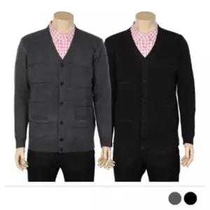 고품질 오버핏 니트 선물 이너 가을 남자 남성 겨울 가디건 (WFJRERP)