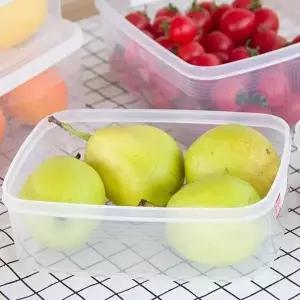 냉장고밀폐용기 반찬 김치 수월한열고닫기 튼튼한 채소밀폐통 1.3L (WFJ6Z7U)