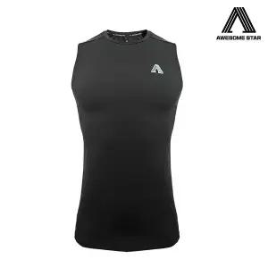 [어썸스타]어썸스타 에너지 민소매 티셔츠 나시 블랙