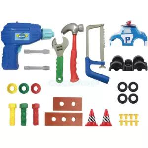 유치원남아 폴리 경찰치조립하기 공구세트 신나는 아동발달